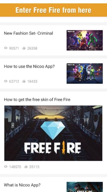 Nicoo Free Fire APK